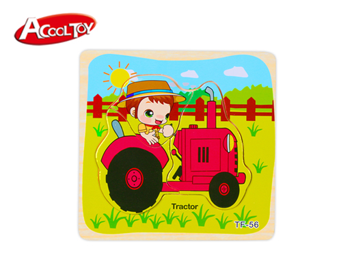 拖拉機拼圖(型號:6601)