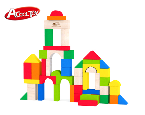 50片彩色積木 (型號(hào):AC7660)