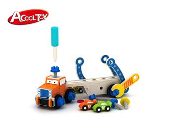 拼裝螺母卡車-賽車系列 (貨號(hào):AC6659)